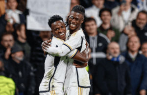 LIGA DOS CAMPEÕES: Sem Bellingham, Real vence Braga com gols brasileiros e vai às oitavas