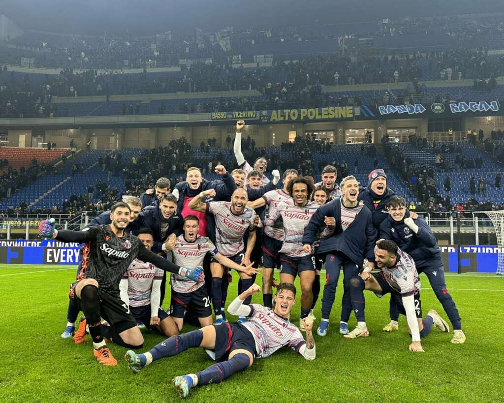 COPA DA ITÁLIA: Inter perde pênalti, leva virada do Bologna na prorrogação e se despede