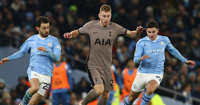 INGLÊS: Manchester City cede empate ao Tottenham e cai para o 3º lugar