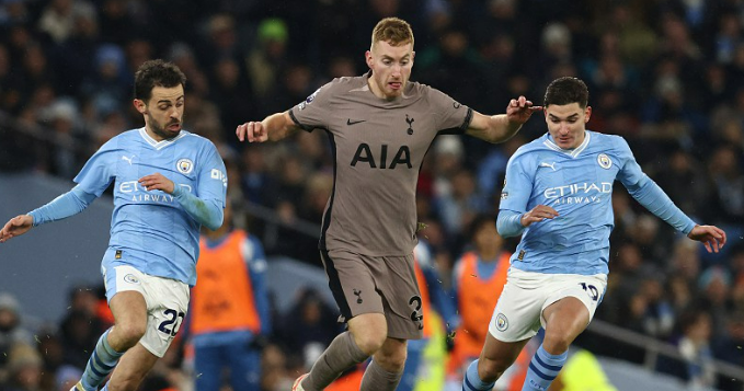 GazetaWeb - City cede empate ao Tottenham e perde vice-liderança do Inglês