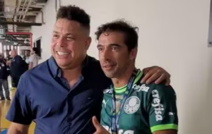 Abel Ferreira tieta Ronaldo Fenômeno após duelo entre Palmeiras e Cruzeiro: 'Sou fã número 1'