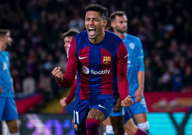 ESPANHOL: Raphinha e Sergi Roberto se destacam e Barcelona escapa de tropeço 2 Captura de tela 2023 12 20 181337