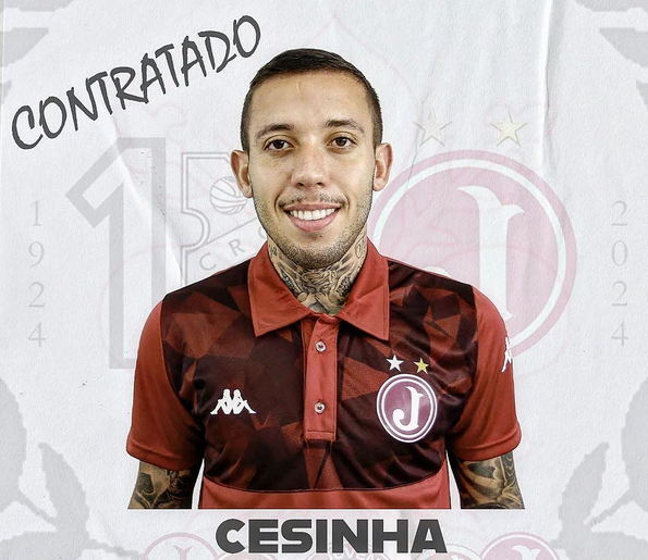 Paulista A2: Juventus anuncia retorno de meia Cesinha como reforço para 2024