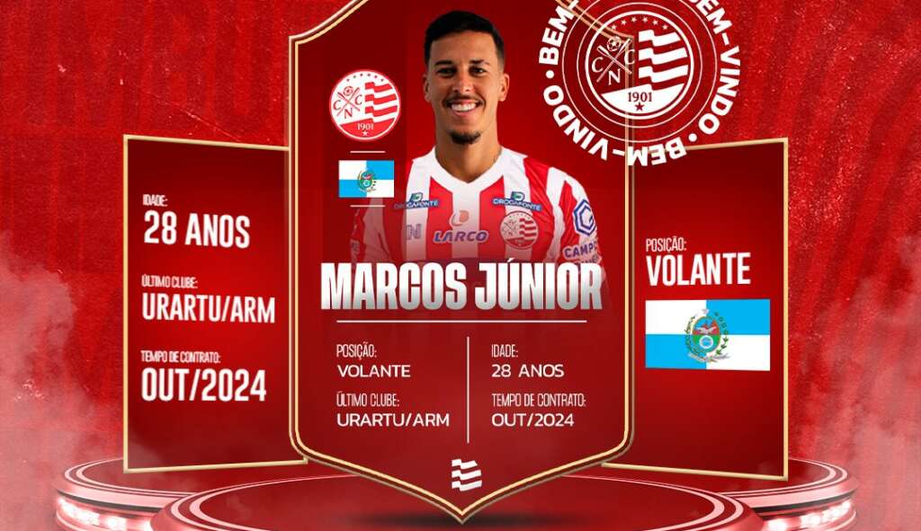 Pernambucano: Ex-Vasco é o 17º reforço do Náutico para 2024