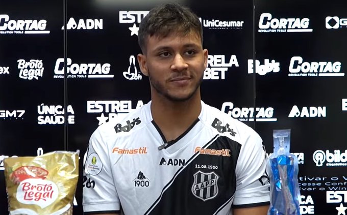 Série B: Após apenas dois jogos, meia Gabriel Santiago se despede da Ponte Preta