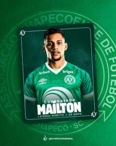 Catarinense: Chapecoense confirma retorno de lateral-direito ex-Ponte Preta