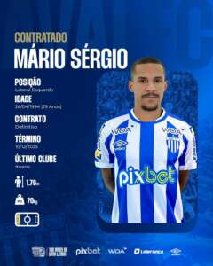 Avaí anuncia lateral-esquerdo ex-Ituano para a disputa do Catarinense