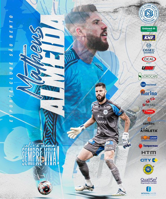 Paulista A2: São Bento confirma ex-Paysandu e também anuncia outro goleiro