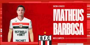 Botafogo-SP anuncia contratações de zagueiro ex-Fortaleza e volante do Guarani