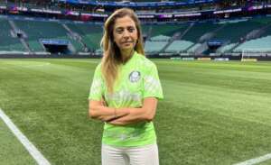Após vitória que praticamente garante título ao Palmeiras, Leila brinca: 'Estão mais calmos?'