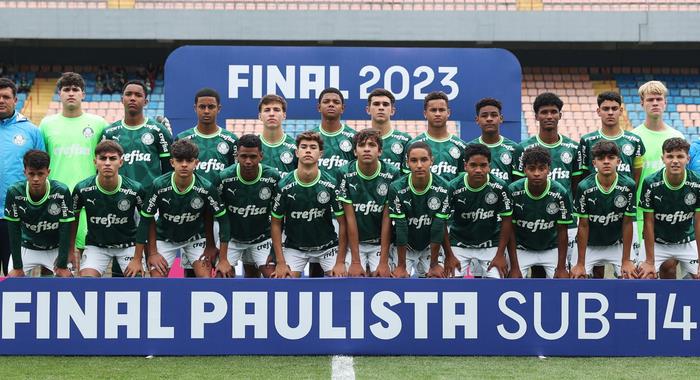 PAULISTA SUB-14: Palmeiras empata com a Ferroviária e conquista título