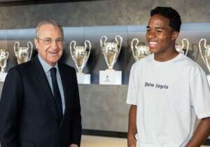 Vídeo da visita de Endrick ao Real bate marca de Bellingham: 60 milhões de visualizações