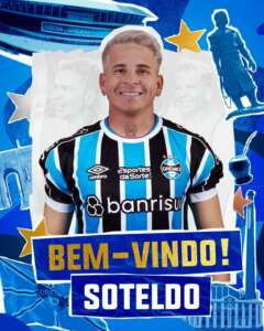 Atacante venezuelano Soteldo é emprestado pelo Santos ao Grêmio por uma temporada