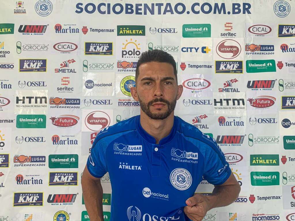 Paulista A2: São Bento anuncia volante que retorna após duas temporadas