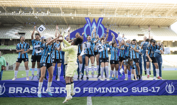 grêmio campeão brasileiro feminino sub-17 2023