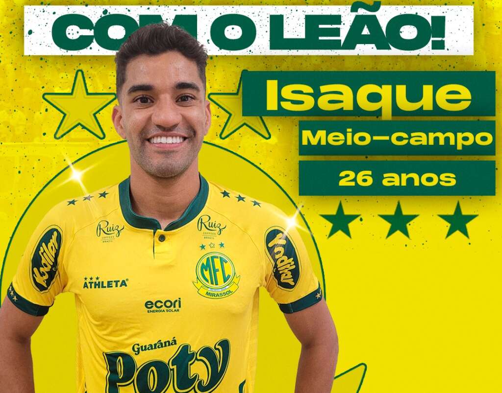 Paulistão: Mirassol acerta com ex-meia de Guarani e Grêmio