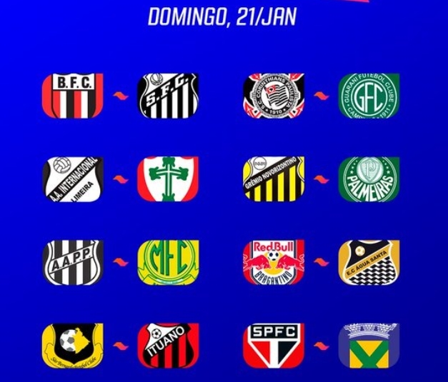 FPF divulga tabela de jogos para o Paulistão 2024