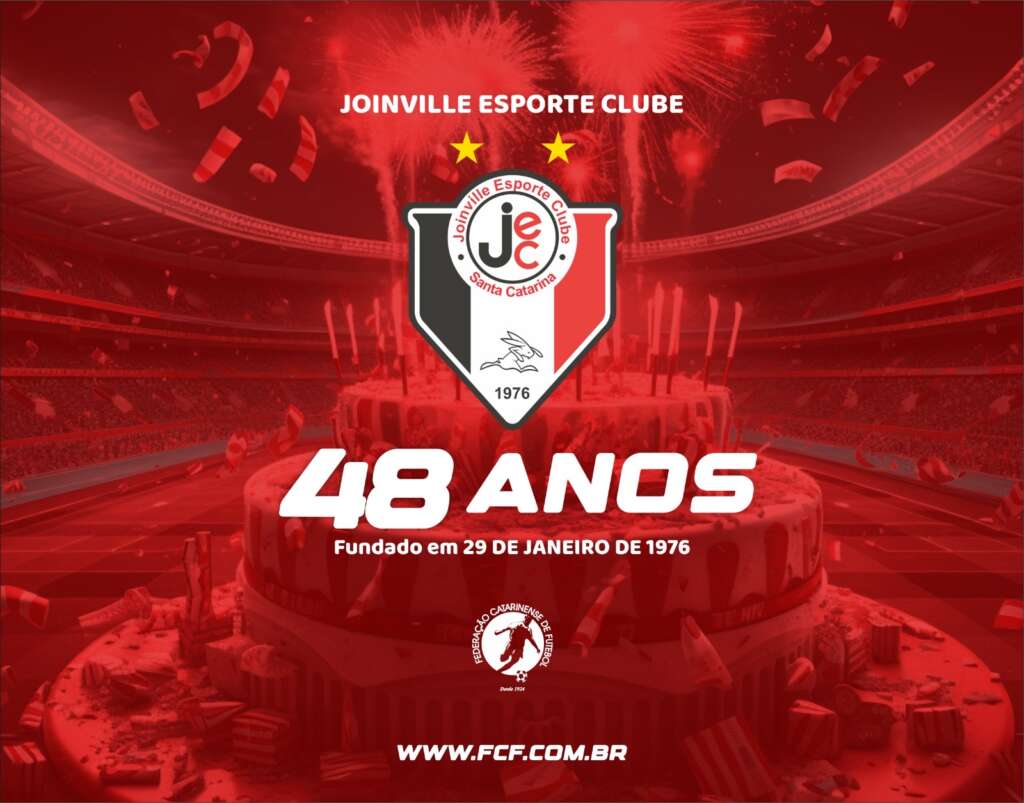 Catarinense: Joinville Esporte Clube completa 48 anos
