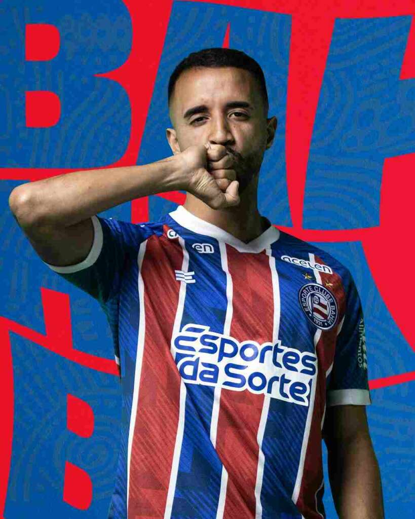 Baiano: Bahia anuncia Caio Alexandre provocando Corinthians e Palmeiras: ‘Voo para São Paulo cancelado’