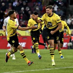 ALEMÃO: Borussia Dortmund goleia e acirra briga por vaga na Liga dos Campeões; Stuttgart perde