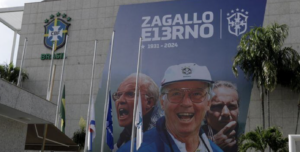 Velório de Zagallo acontece na sede da CBF com presença de público e ilustres nomes do futebol