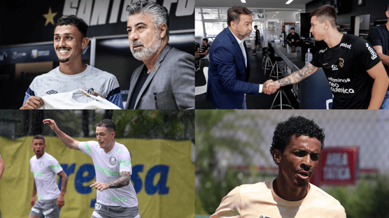 Corinthians, Palmeiras, Santos e São Paulo: quem se reforçou melhor?