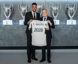 Espanhol: Lesionado, Éder Militão estende contrato com o Real Madrid até 2028
