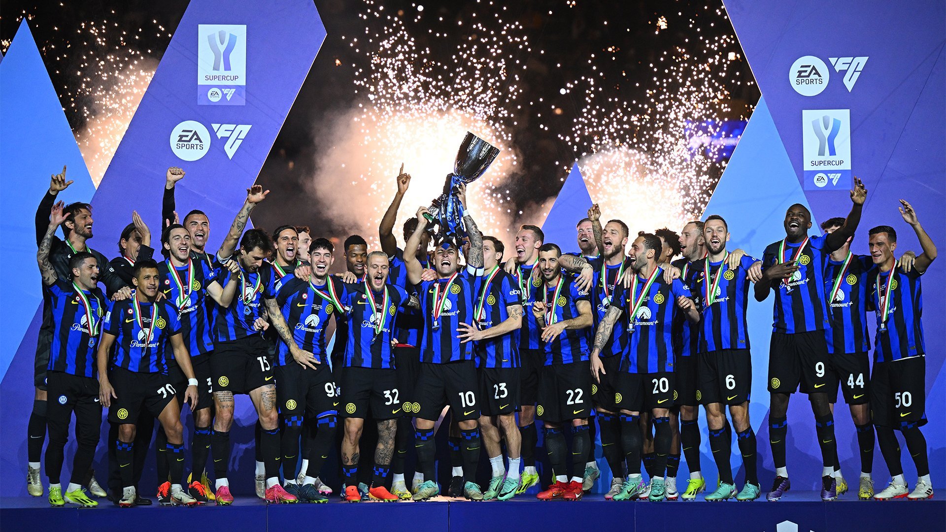 SUPERCOPA DA ITÁLIA: Lautaro marca nos acréscimos, Inter bate Napoli e é tricampeã