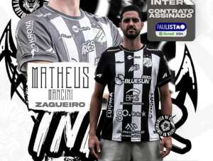 Paulistão: Inter de Limeira oficializa filho de Mancini e ex-zagueiro do Guarani