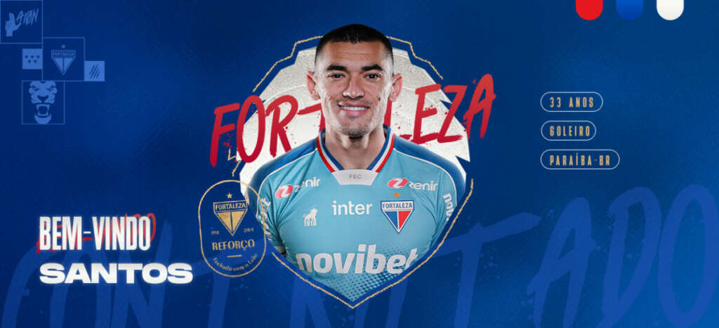 Cearense: Fortaleza oficializa a contratação de ex-goleiro do Flamengo