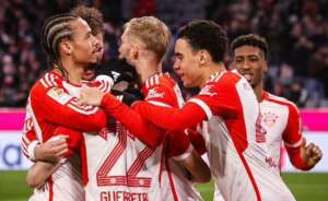 ALEMÃO: Bayern bate Union Berlim em jogo atrasado e fica perto do líder Leverkusen