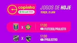 Copa SP: Veja onde assistir os 6 jogos desta terça-feira!