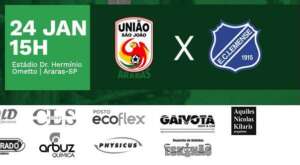 Paulista A3: União São João vende ingressos para a estreia a partir de R$ 15