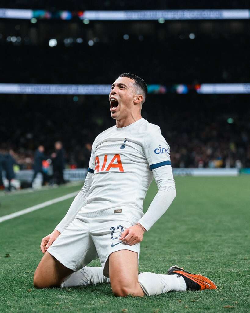 COPA DA INGLATERRA: Tottenham supera Burnley com golaço de Porro e avança