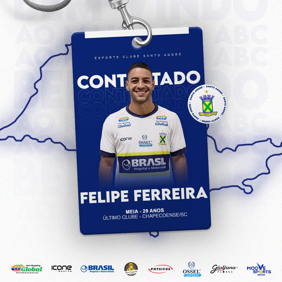 Paulistão: Santo André anuncia de meia formado nas categorias de base do Palmeiras