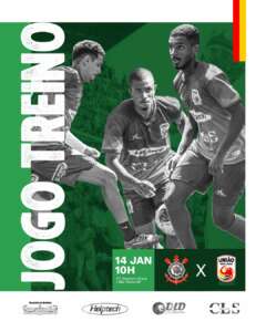 Paulista A3: União São João marca amistoso contra o Corinthians para sexta-feira