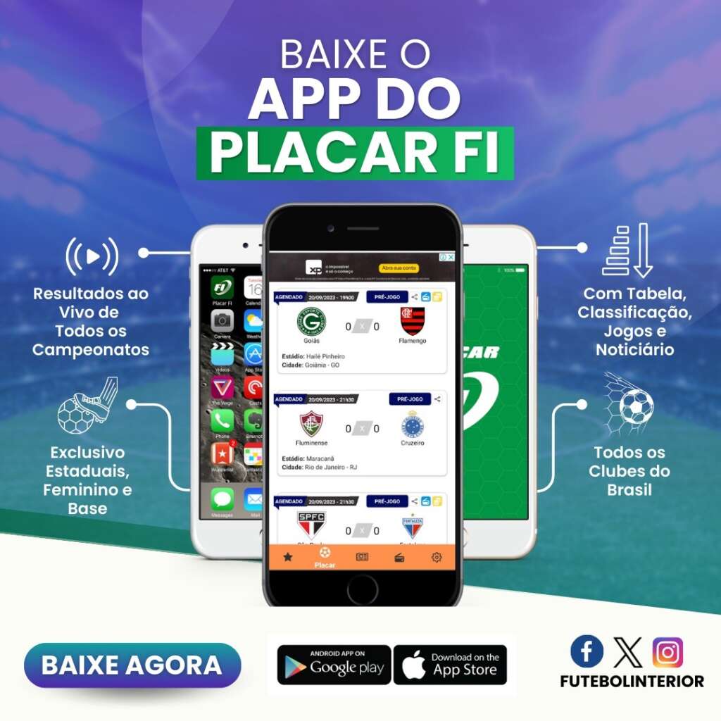 Placar FI tem versão 2024. Baixe o ‘novo’ app de resultados!