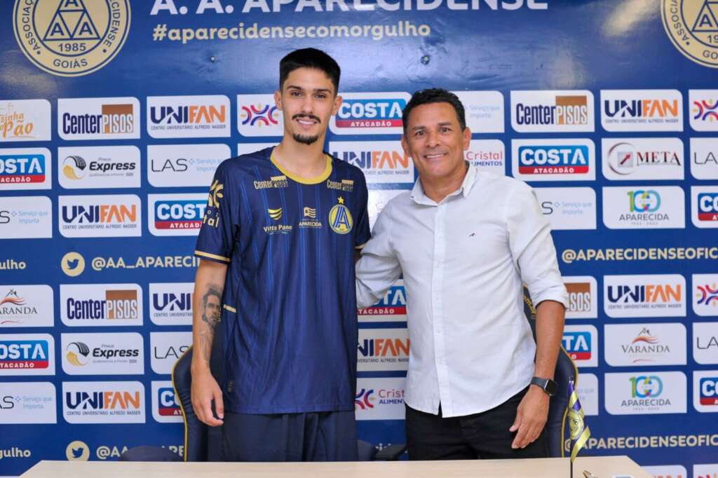 Goiano: Aparecidense anuncia filho de ídolo do Internacional-RS
