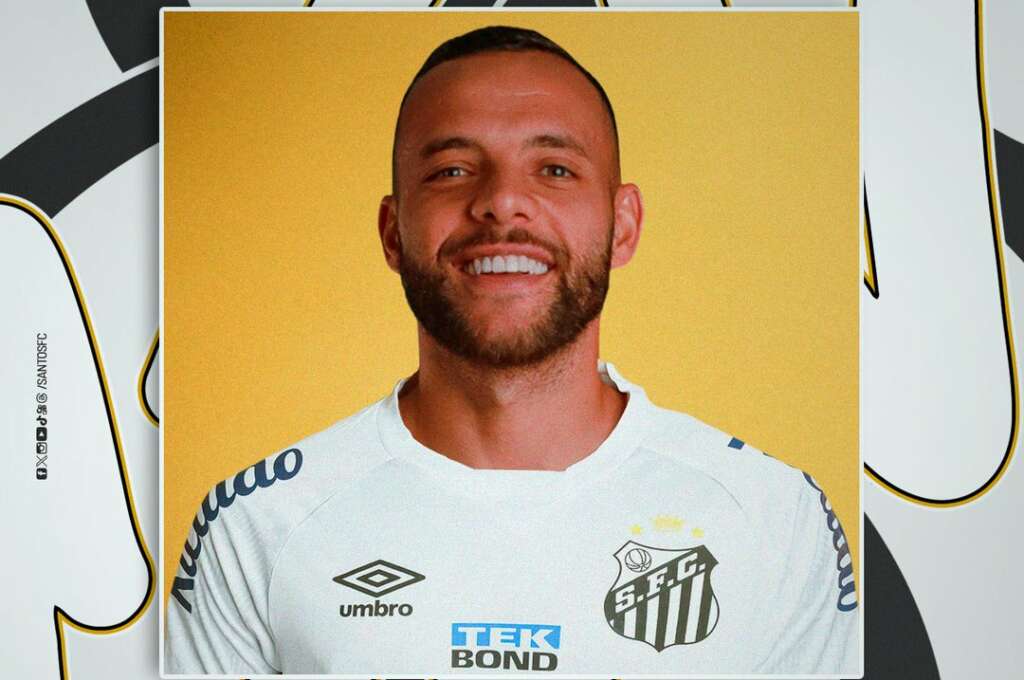 Ex-Grêmio é o 11º reforço do Santos para a temporada 2024