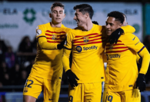 COPA DO REI: Com gol e assistência de Raphinha, Barcelona bate o Barbastro, da 4ª divisão