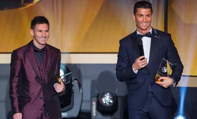 Messi e Cristiano Ronaldo