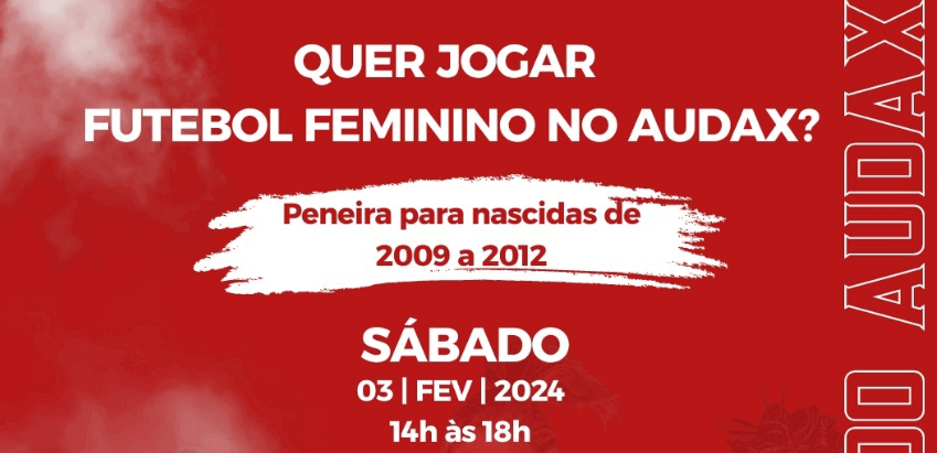 Osasco Audax Peneira Feminina