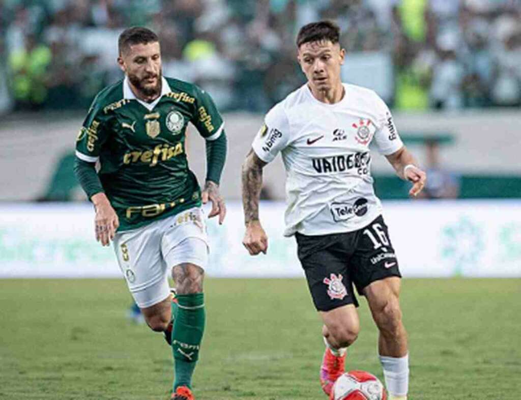 Palmeiras 2 x 2 Corinthians – Com nove em campo e gol no fim, Timão busca empate heroico em Barueri