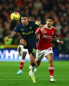 INGLÊS: Newcastle vence o Nottingham Forest com dois gols de Bruno Guimarães