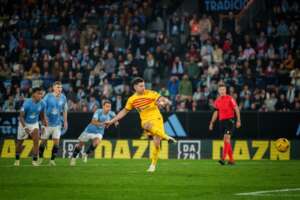 ESPANHOL: Barcelona sofre, mas derrota o Celta com gol Lewandowski nos acréscimos