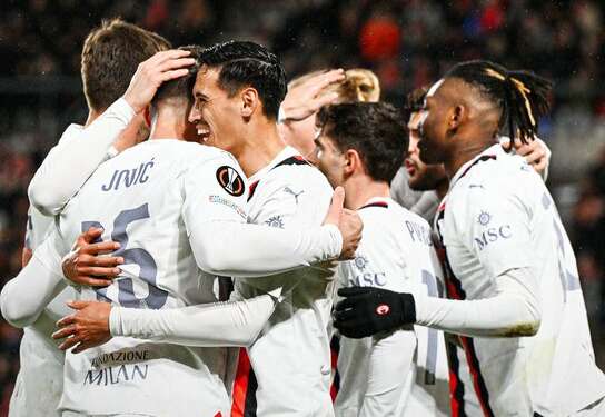 LIGA EUROPA: Milan perde para o Rennes, mas garante vaga nas oitavas de final