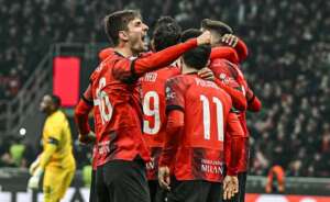 LIGA EUROPA: Milan faz 3 a 0 no Rennes e fica com a mão na vaga das oitavas