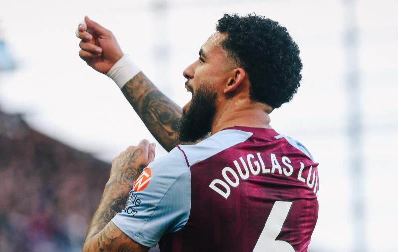 INGLÊS: Douglas Luiz faz 2 gols e Aston Villa volta a vencer em casa