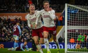 INGLÊS: Aston Villa perde para o Manchester United em 3ª derrota seguida em casa