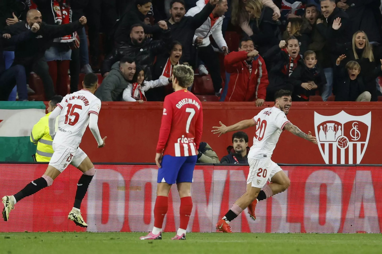 ESPANHOL: Sevilla derrota Atlético de Madrid por 1 a 0 em grande jogo